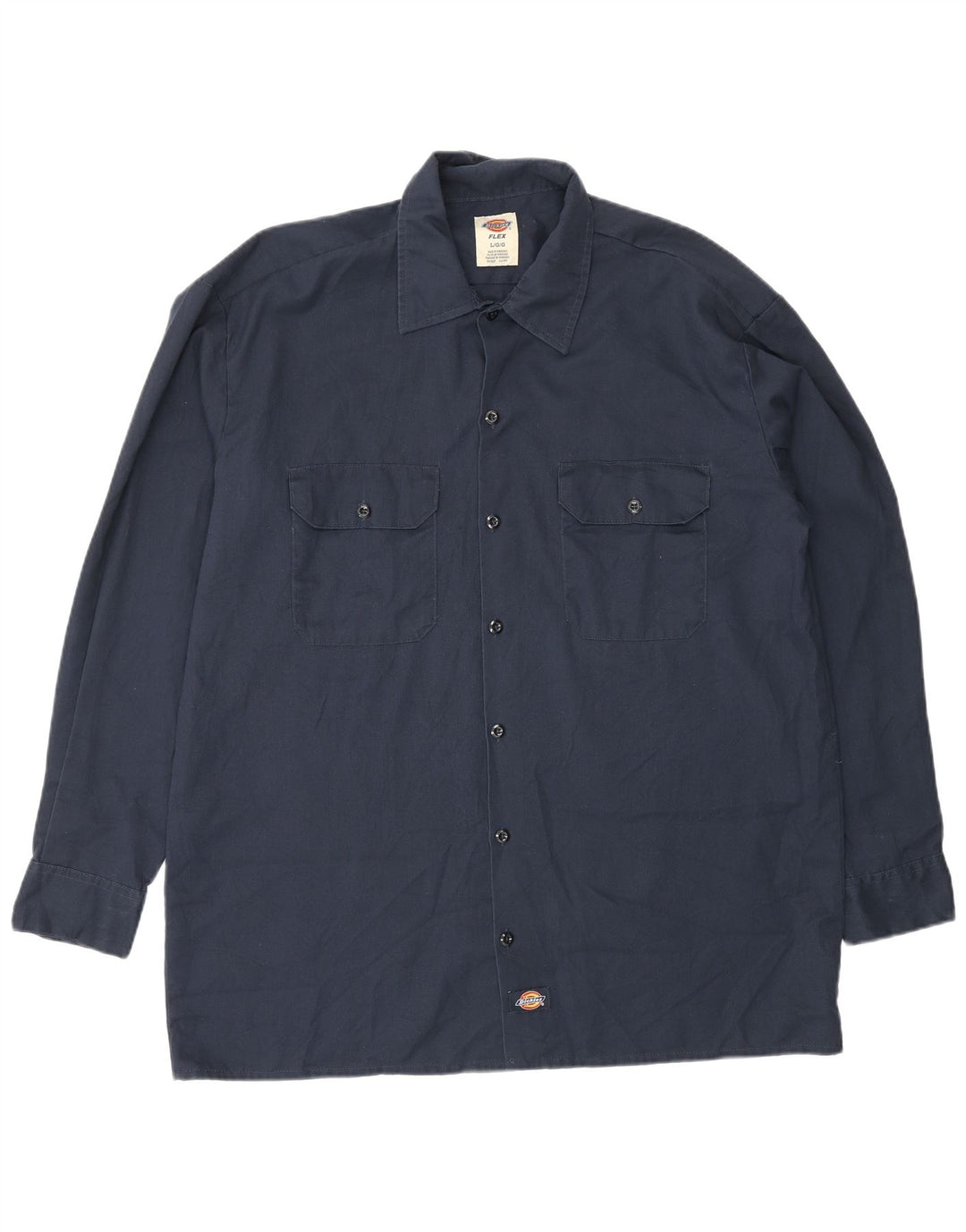 Cămașă pentru bărbați Dickies Poliester mare bleumarin