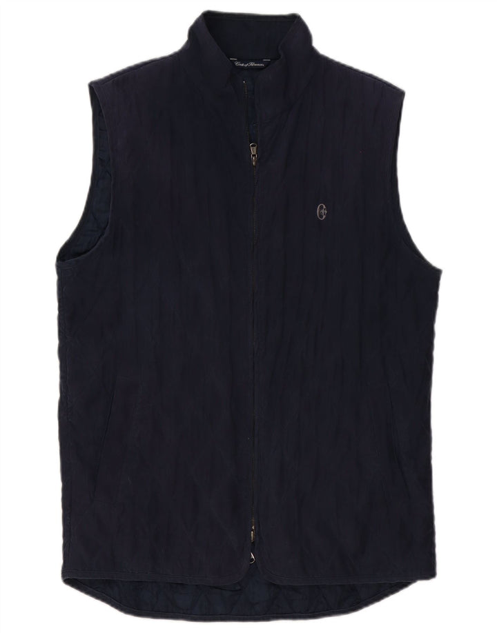 Gilet matlasat pentru bărbați Conte of Florence UK 38 Medium Bleumarin Poliester