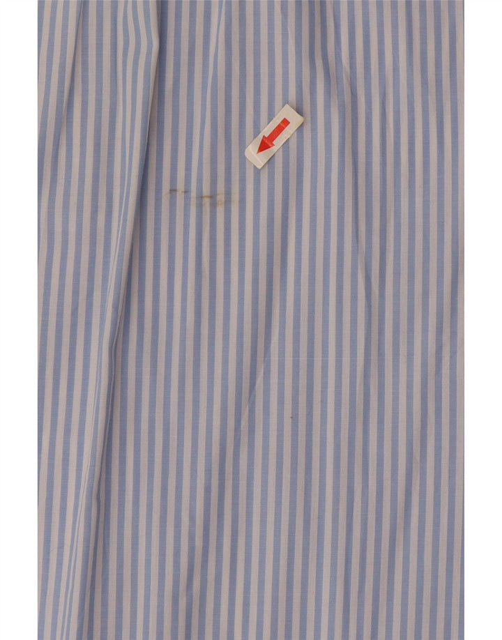 Rochie tunică supradimensionată pentru femei Zara UK 14 Medium Blue Pinstripe