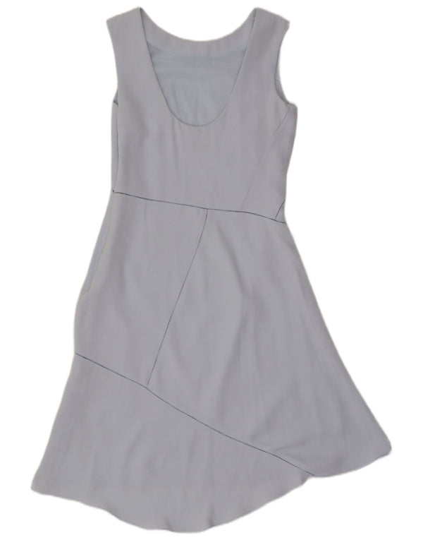 Rochie A-Line fără mâneci Reiss pentru femei UK 10 Small Blue