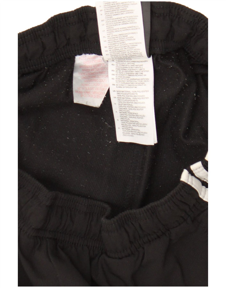 Pantaloni scurți sport adidas băieți 13-14 ani poliester negru
