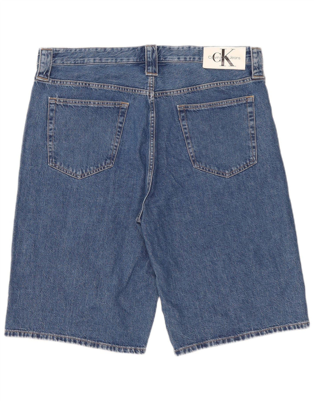 Pantaloni scurți din denim pentru bărbați Calvin Klein W36, mare, albastru, bumbac