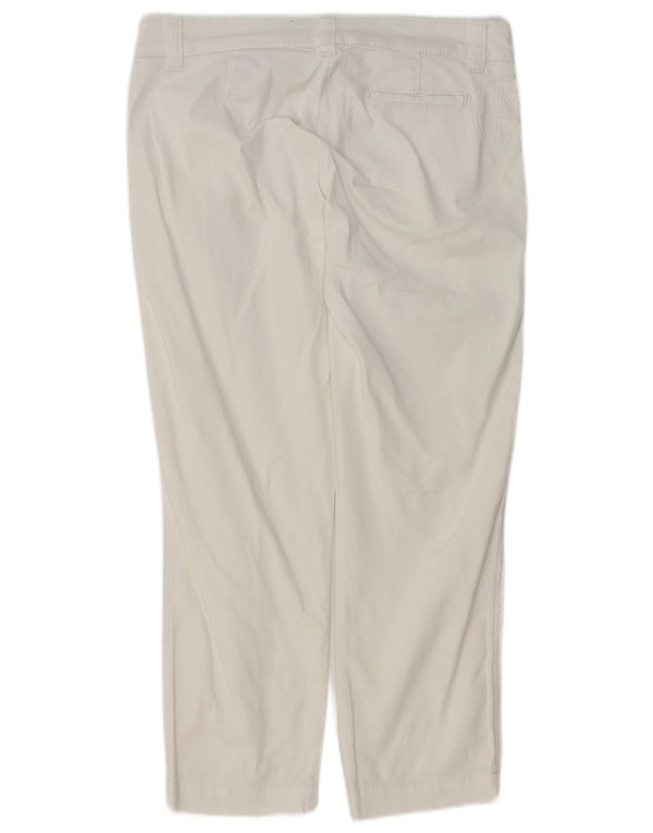 NORTH SAILS Pantaloni tăiați drept pentru femei EU 42 Large W32 L24 White