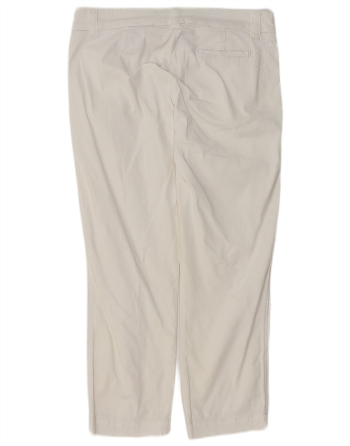 NORTH SAILS Pantaloni tăiați drept pentru femei EU 42 Large W32 L24 White