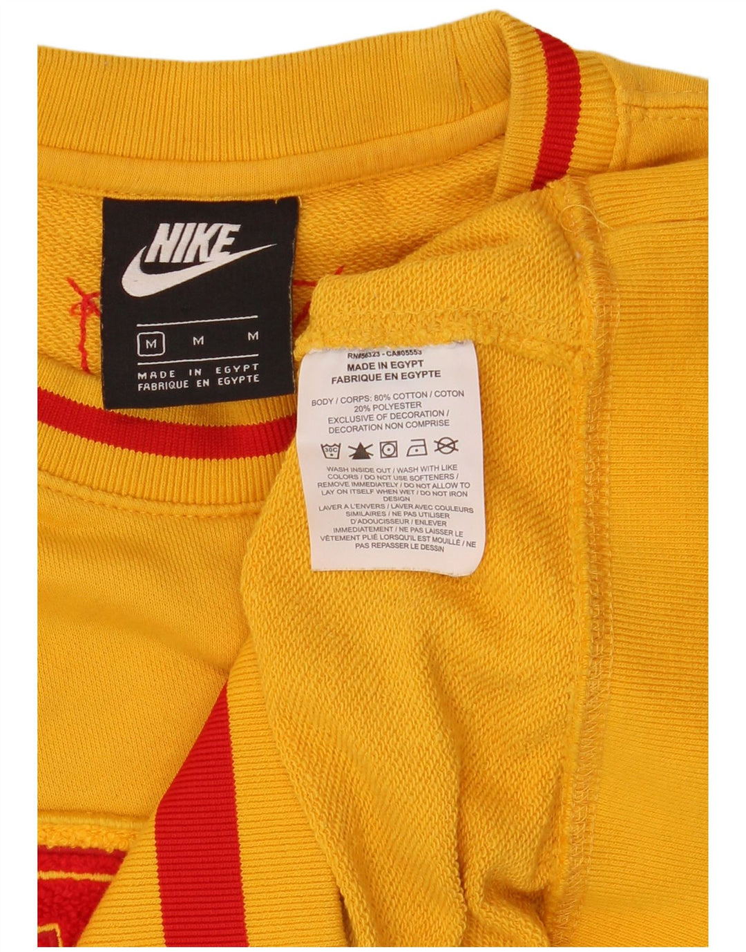 Hanorac pentru bărbați Nike Athletic Dept Graphic Pulover, bumbac galben mediu