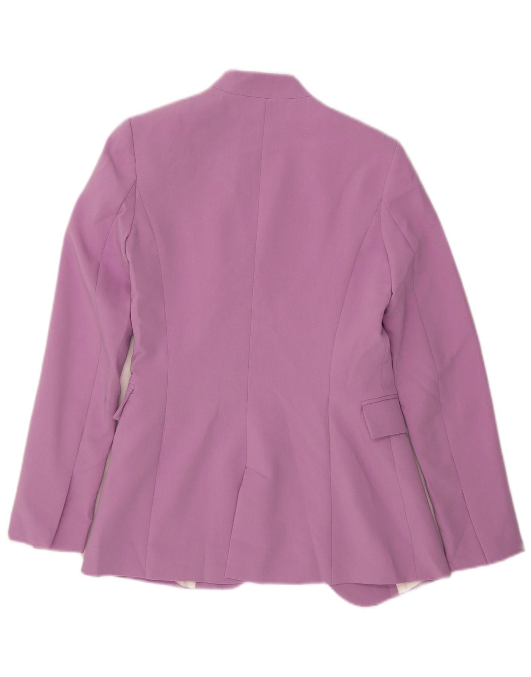 Jachetă Blazer deschisă pentru femei Zara UK 6 XS Poliester violet