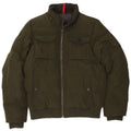Jachetă căptușită pentru bărbați Tommy Hilfiger UK 38 Poliester verde mediu