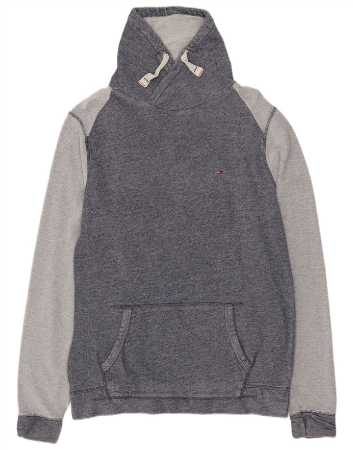 Hanorac pentru bărbați TOMMY HILFIGER Pulover XL bleumarin din bumbac color bloc