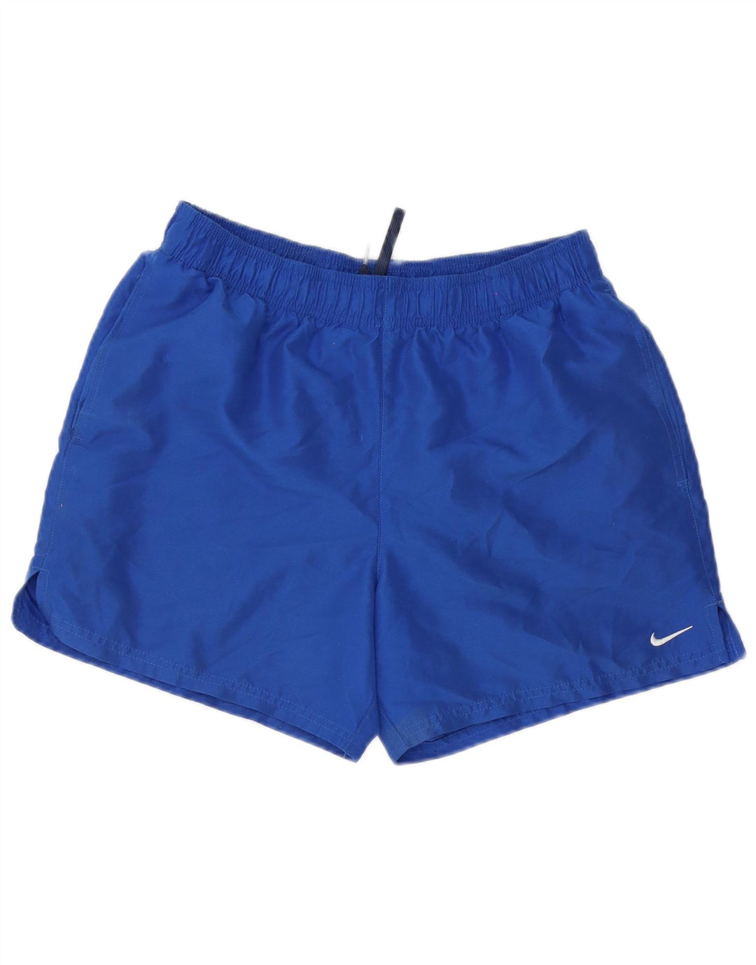 Pantaloni scurți sport Nike pentru bărbați, poliester albastru mediu