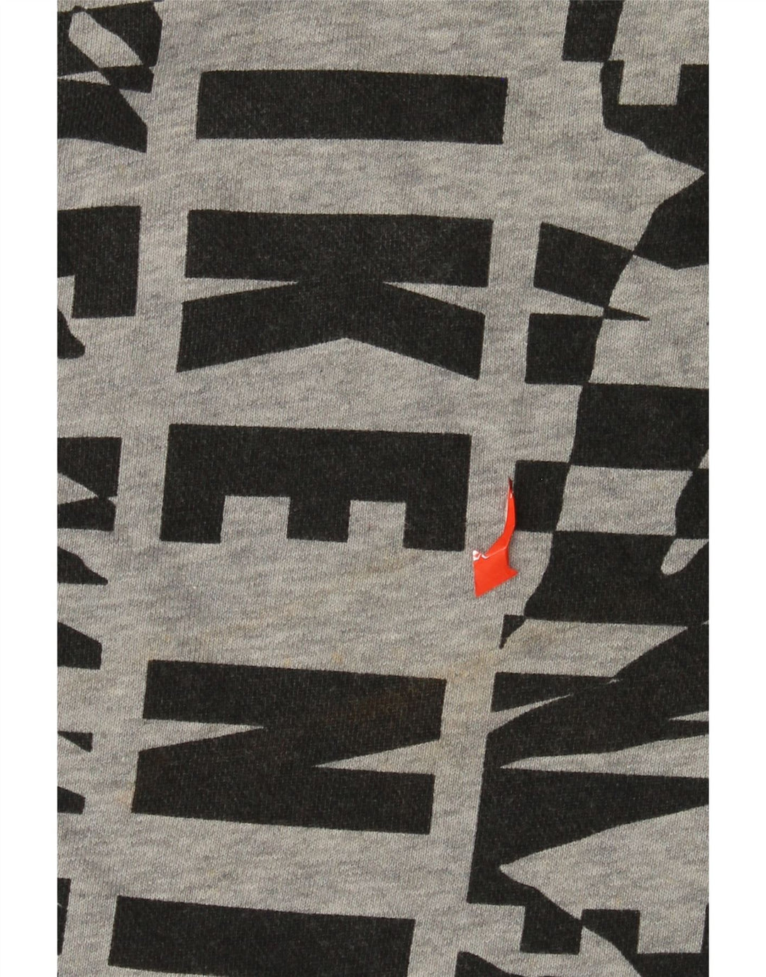 Pulover NIKE pentru femei, cu grafică, UK 14, bumbac gri mediu