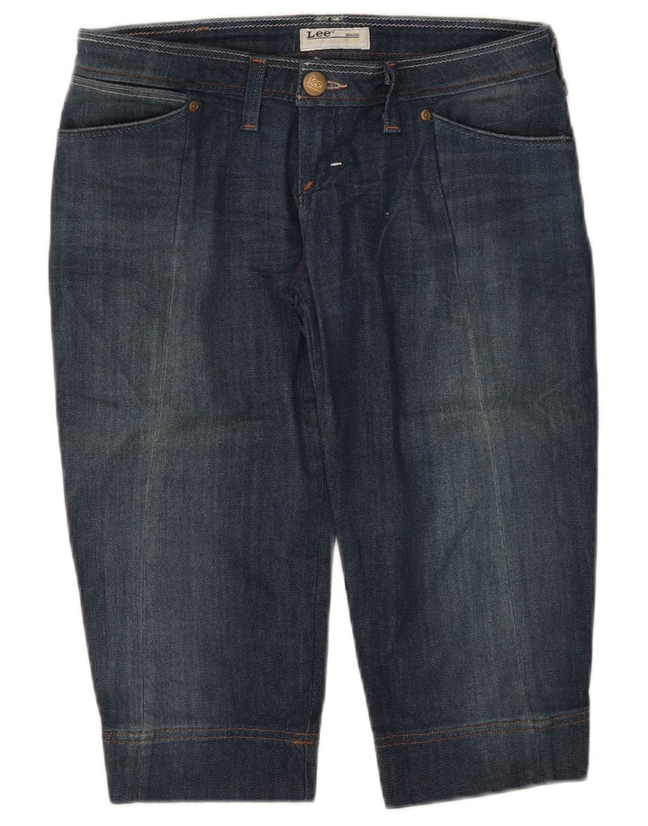 Blugi Lee Crystal Capri pentru femei L30 L16 Bumbac bleumarin
