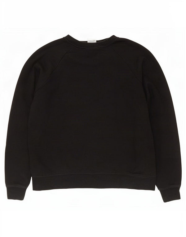 Pulover Nike pentru femei, UK 14, bumbac mediu negru