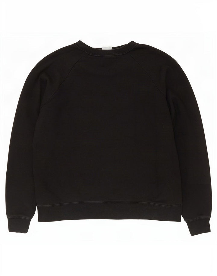 Pulover Nike pentru femei, UK 14, bumbac mediu negru