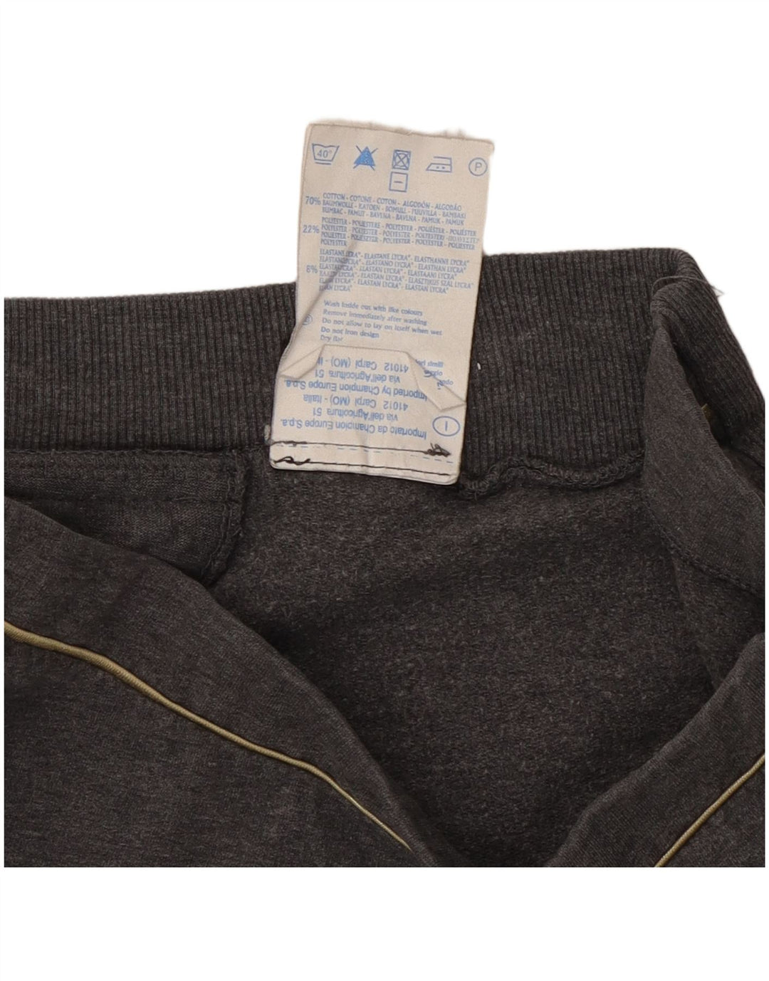 Leggings crop pentru femei Champion UK 12, bumbac cu pete gri medii