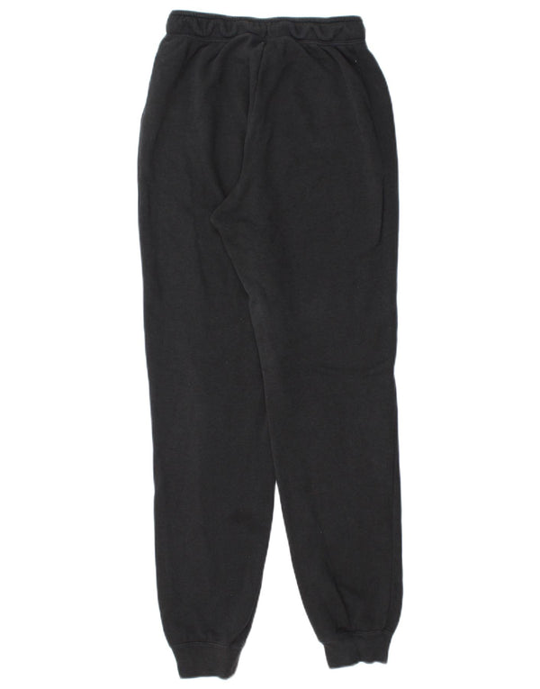 Pantaloni de trening grafic pentru femei NIKE Pantaloni de jogging UK 4 XS Bumbac negru