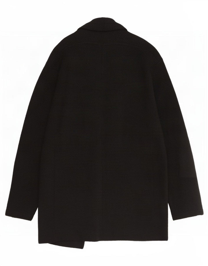 Pulover cardigan deschis pentru bărbați Zara XL, negru