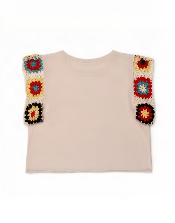 Top Vest Crop Trafaluc pentru femei Zara UK 10 Small White Floral
