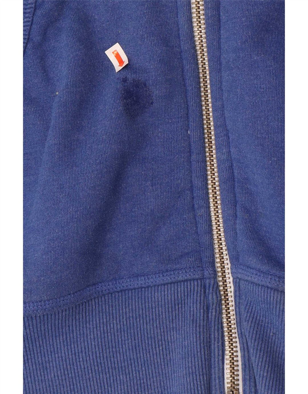 Pulover Superdry pentru bărbați, cu fermoar, bumbac, albastru