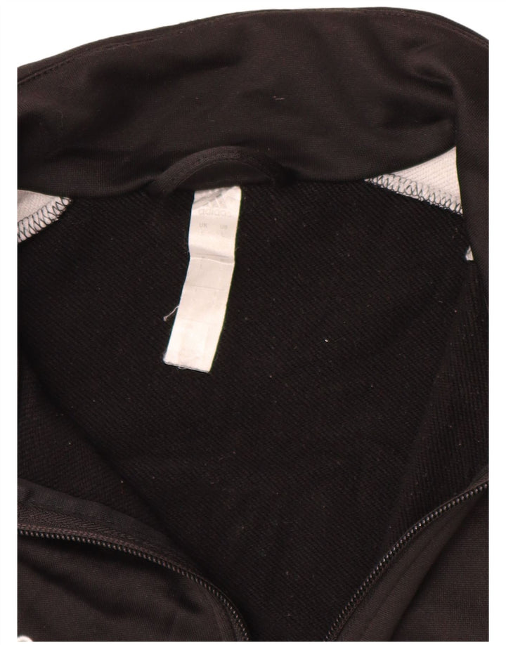 Jachetă de trening pentru bărbați ADIDAS, mare, negru, din poliester