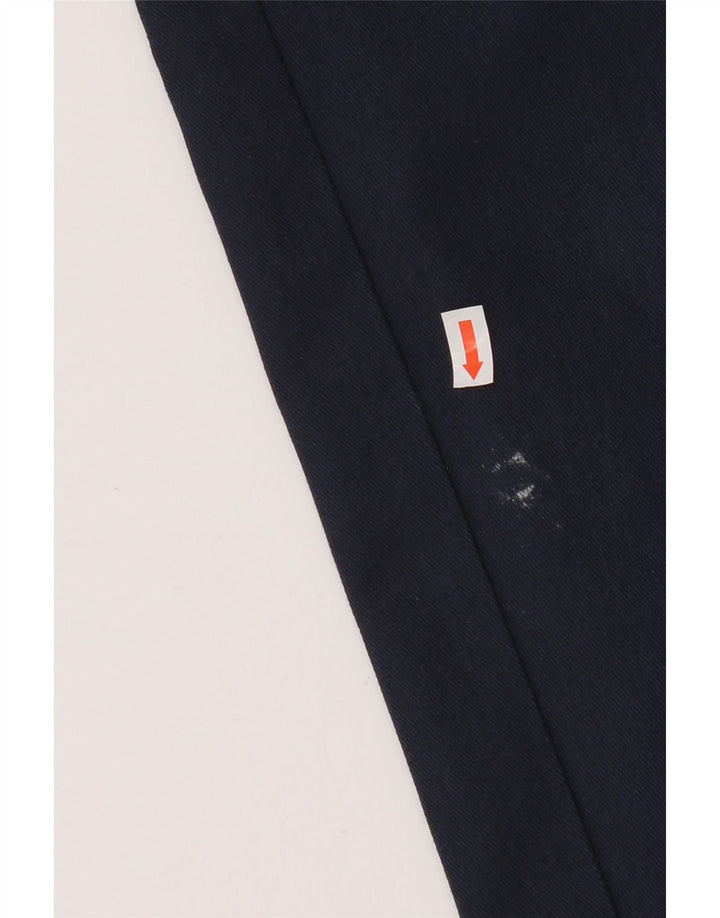 Pantaloni casual slim drepti pentru bărbați Dickies L33 L32 Poliester bleumarin