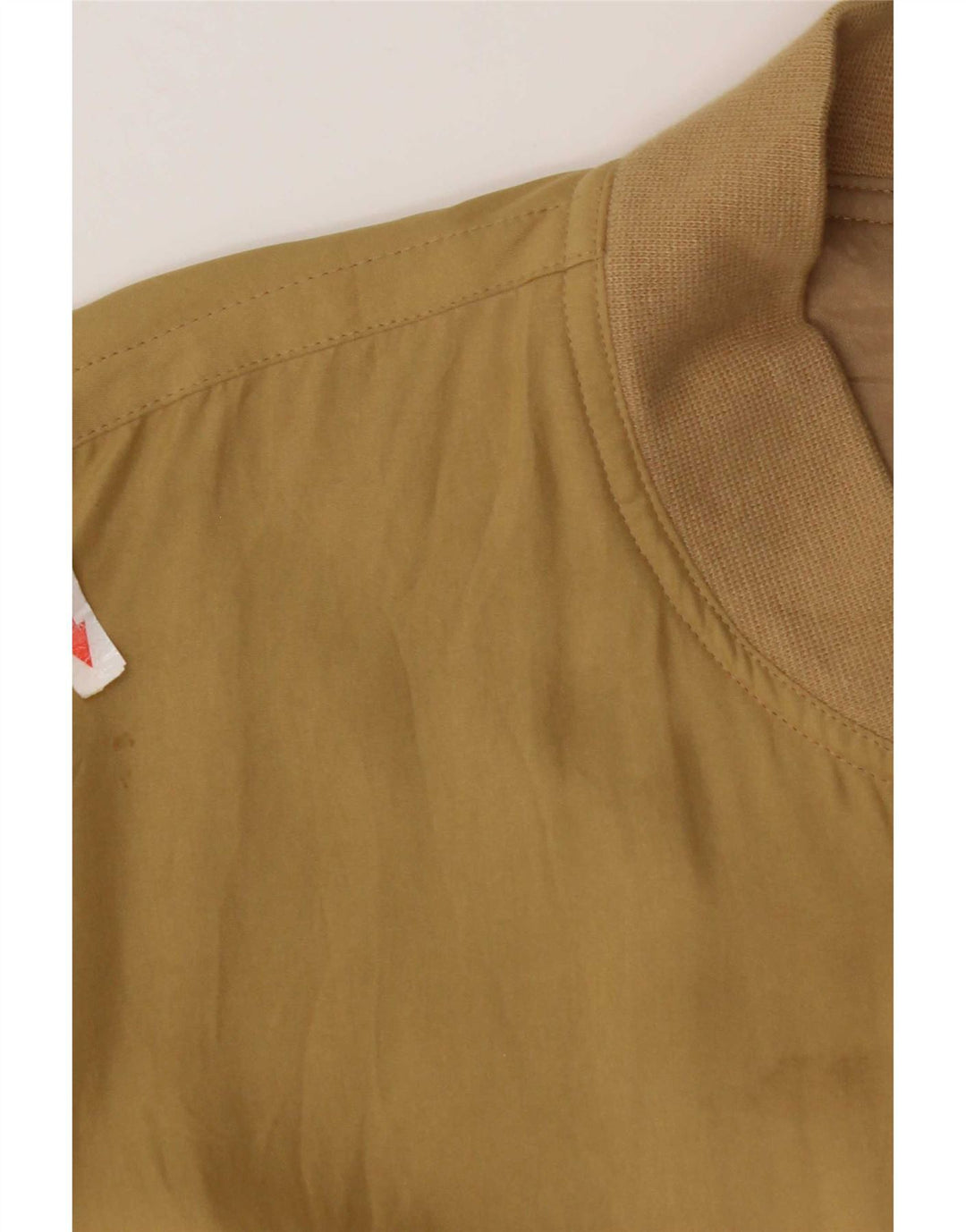 Jachetă bomber pentru bărbați Paul & Shark UK 42 XL mătase galbenă