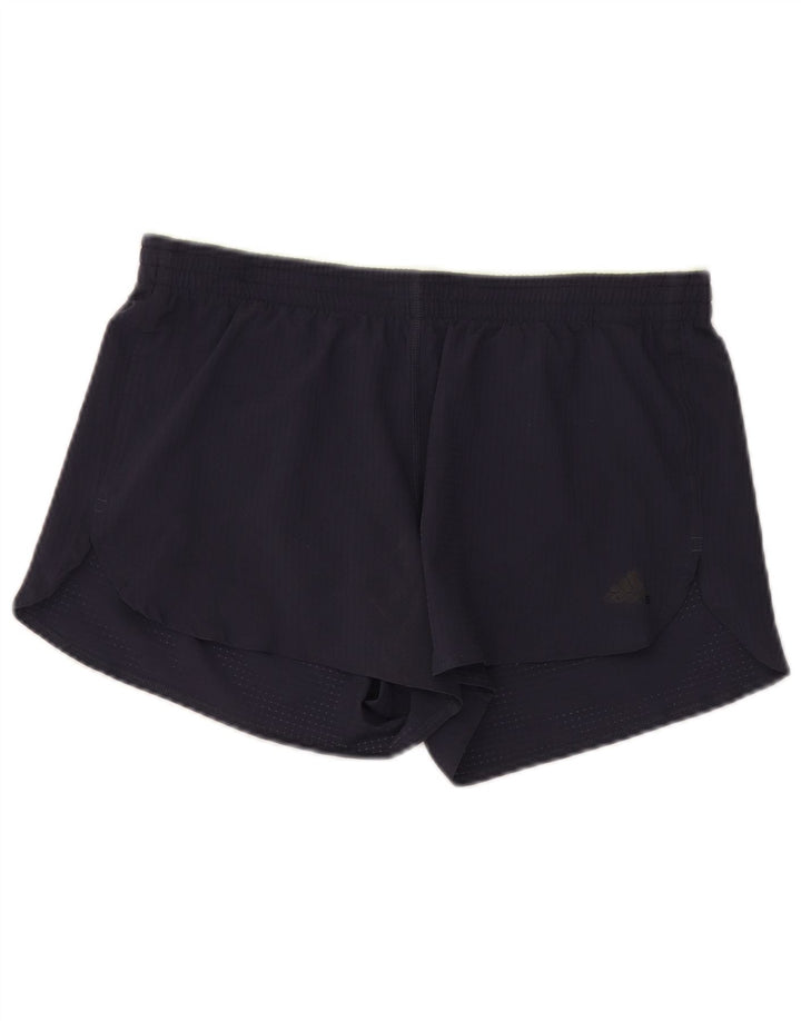 Pantaloni scurți sport Aeroready pentru femei Adidas UK 14 Medium Bleumarin Poliester