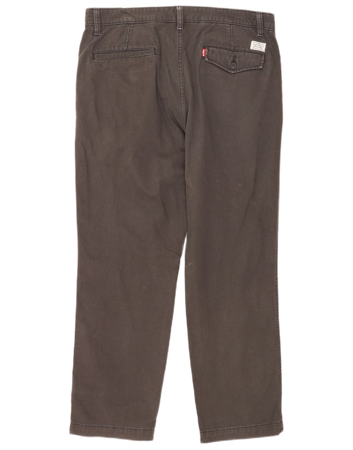 Pantaloni chino authentic Levi's pentru bărbați L34 L30 bumbac gri