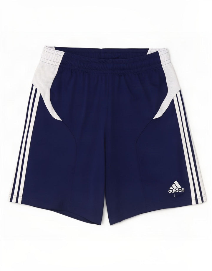 Pantaloni scurți sport pentru bărbați Adidas Climacool, mari, bleumarin, poliester color bloc