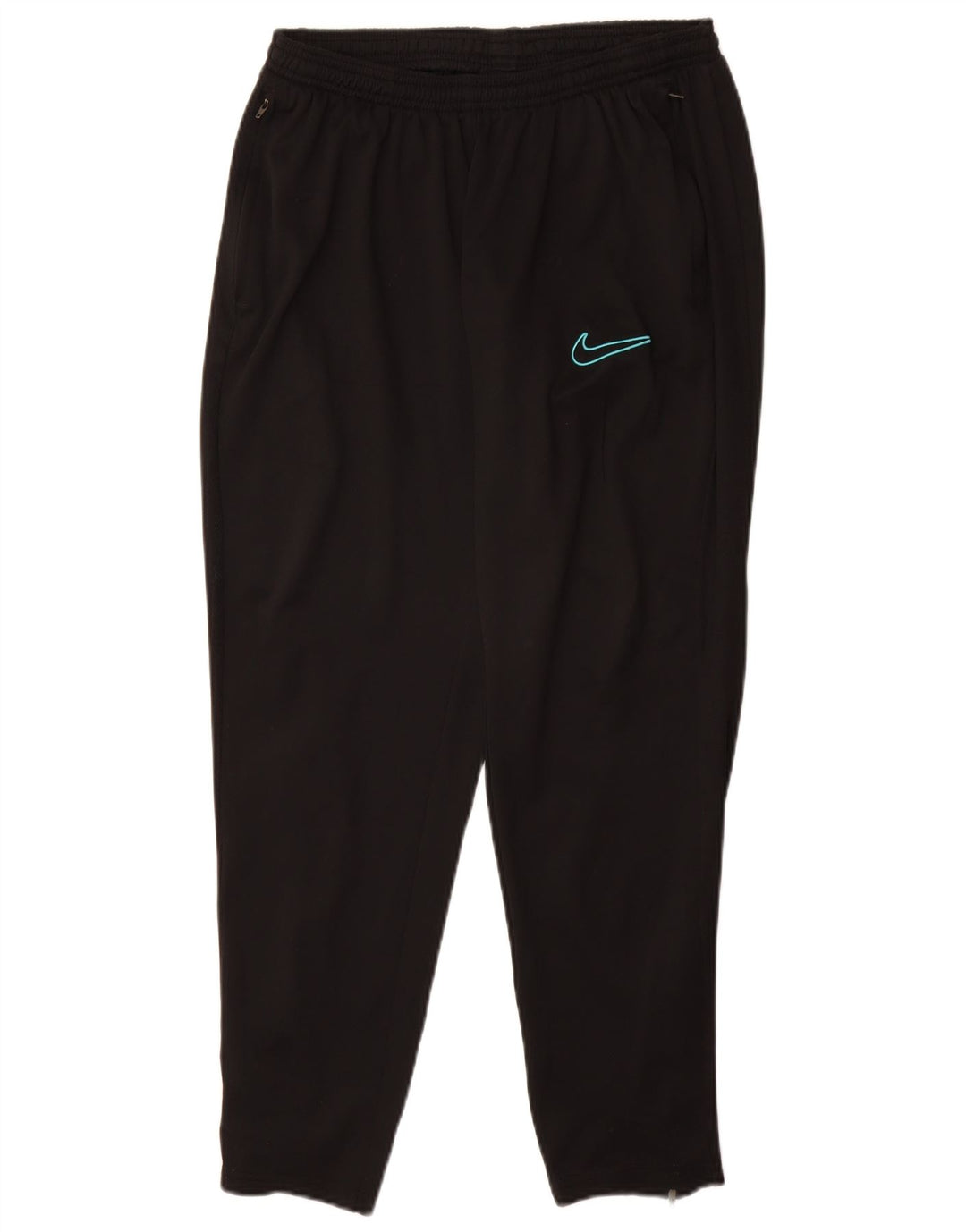 Pantaloni de trening NIKE Dri Fit pentru femei UK 14 Poliester negru mare