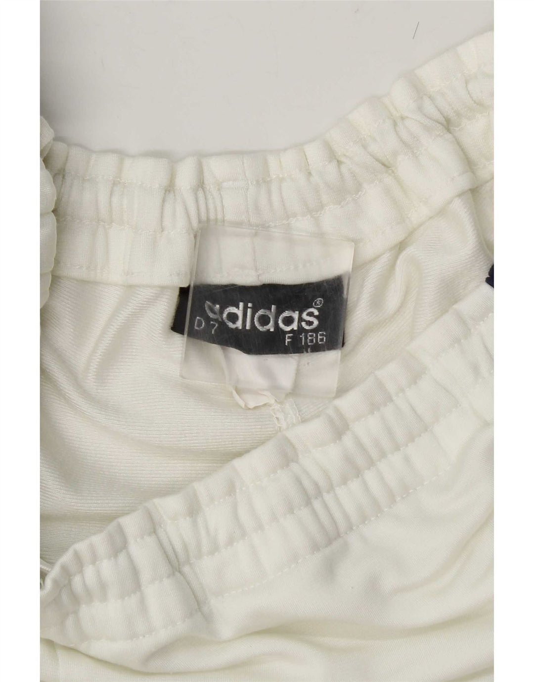 Pantaloni de trening grafic pentru bărbați Adidas 2XL, alb, bloc de culoare
