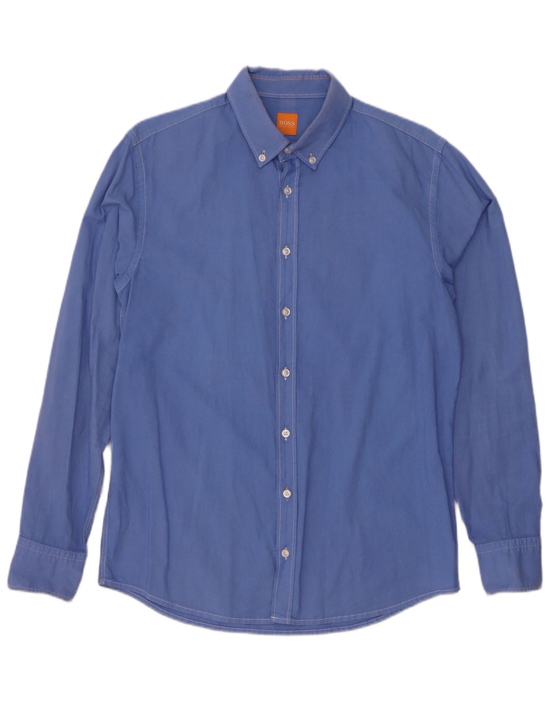 Cămașă pentru bărbați Hugo Boss Slim Fit, mare, albastru, bumbac