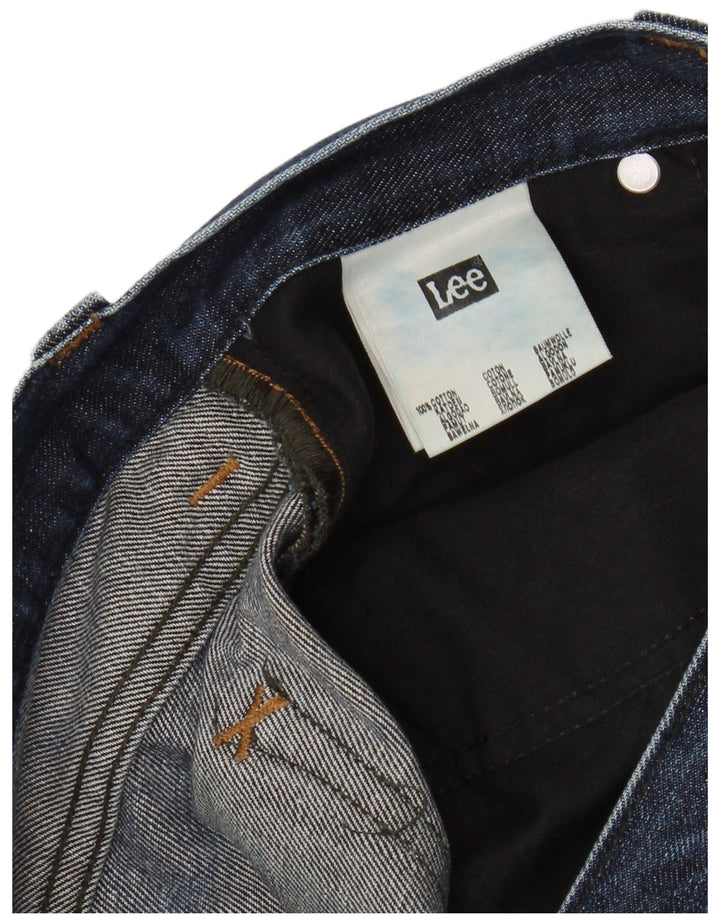 Blugi pentru bărbați Lee Flint Bootcut W33 L32 Bumbac albastru