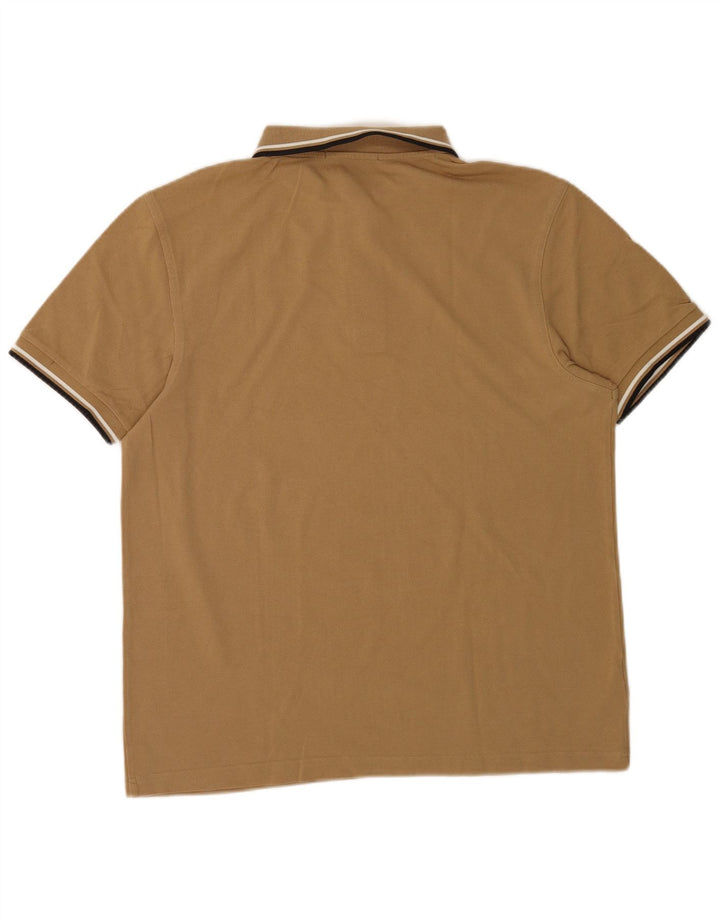 Fred Perry Polo pentru bărbați, mare, bej, bumbac
