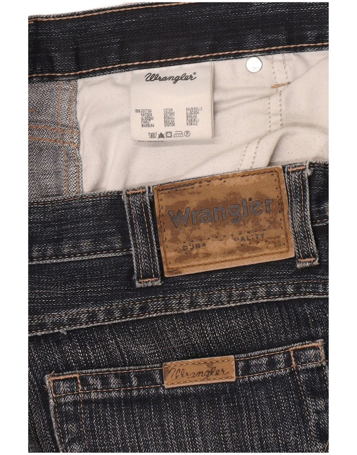 Blugi pentru bărbați Wrangler Bootcut W32 L34 Bumbac albastru