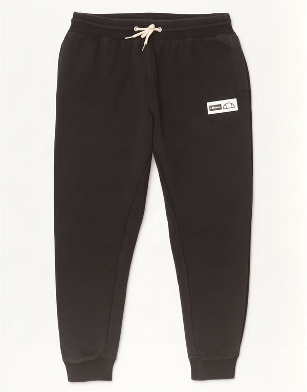 Pantaloni de trening pentru bărbați Ellesse Pantaloni de jogging XL Bumbac negru