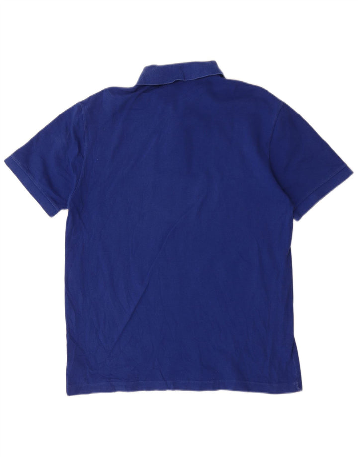 Cămașă polo Fred Perry pentru bărbați, bumbac mediu albastru bleumarin