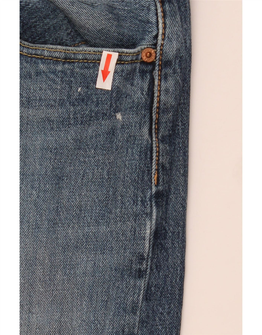 Blugi drepti pentru bărbați Levi's 501 W32 L30 Bumbac albastru