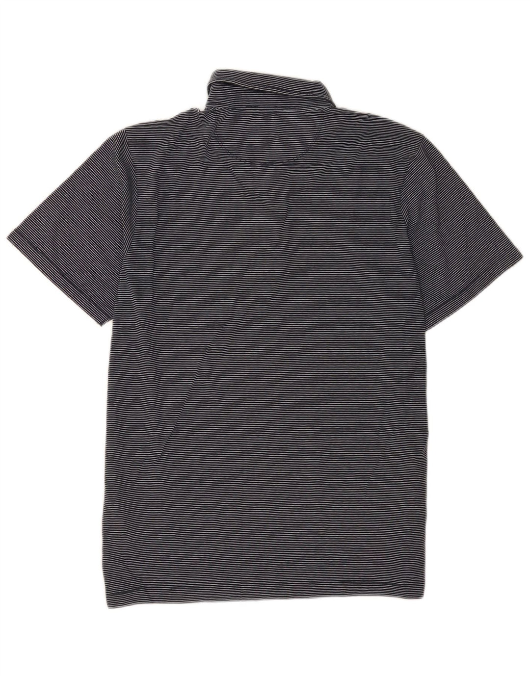 Tricou polo pentru bărbați Jigsaw, bumbac cu dungi, albastru marine, mediu