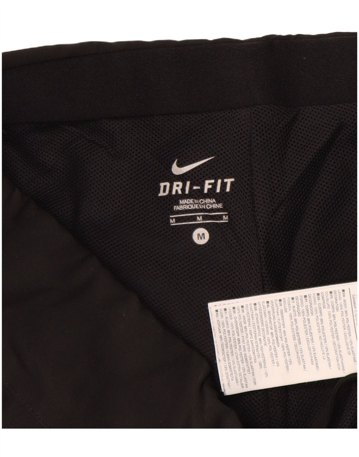 Pantaloni de trening Nike Dri Fit pentru femei UK 14 Poliester mediu negru