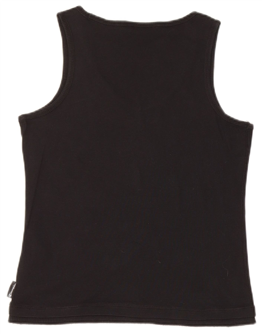 Vestă crop top pentru femei CHAMPION UK 12 bumbac mediu negru