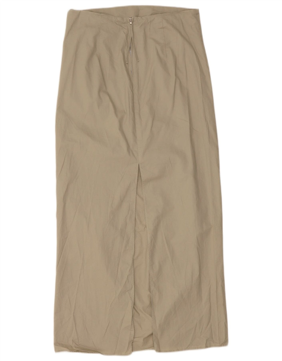 Fusta Maxi Femei Zara Medium W28 Verde Bumbac