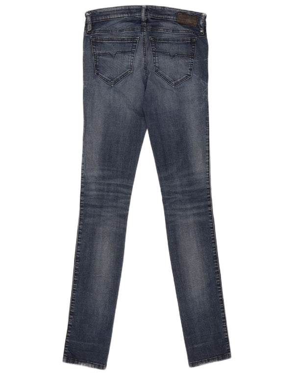 DIESEL Skinzee Slim Skinny Jeans W27 L32 Blue Bumbac