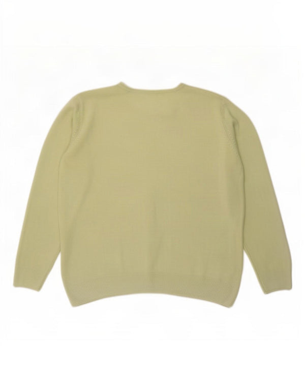 Pulover cardigan pentru femei Marks & Spencer UK 16 mare, verde acrilic