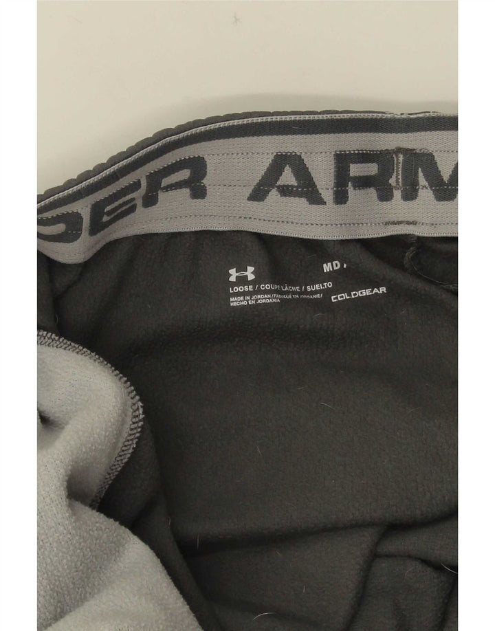 Pantaloni de trening Under Armour pentru bărbați Cold Gear Pantaloni de jogging, gri mediu pete