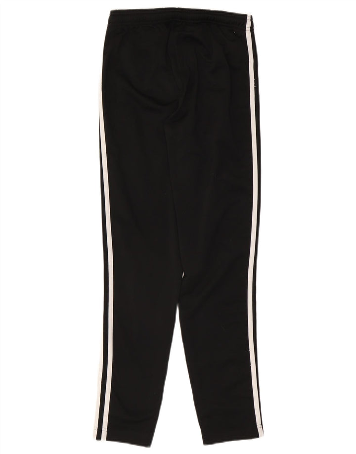 Pantaloni de trening Adidas baieti 11-12 ani poliester negru