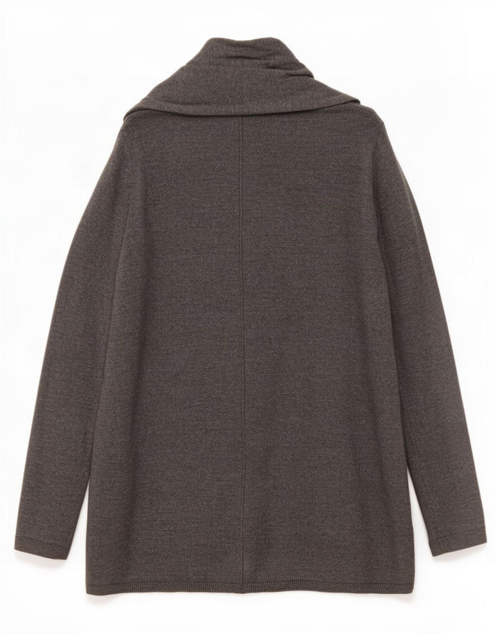 Pulover cardigan deschis pentru femei Zara UK 10 Small Gri