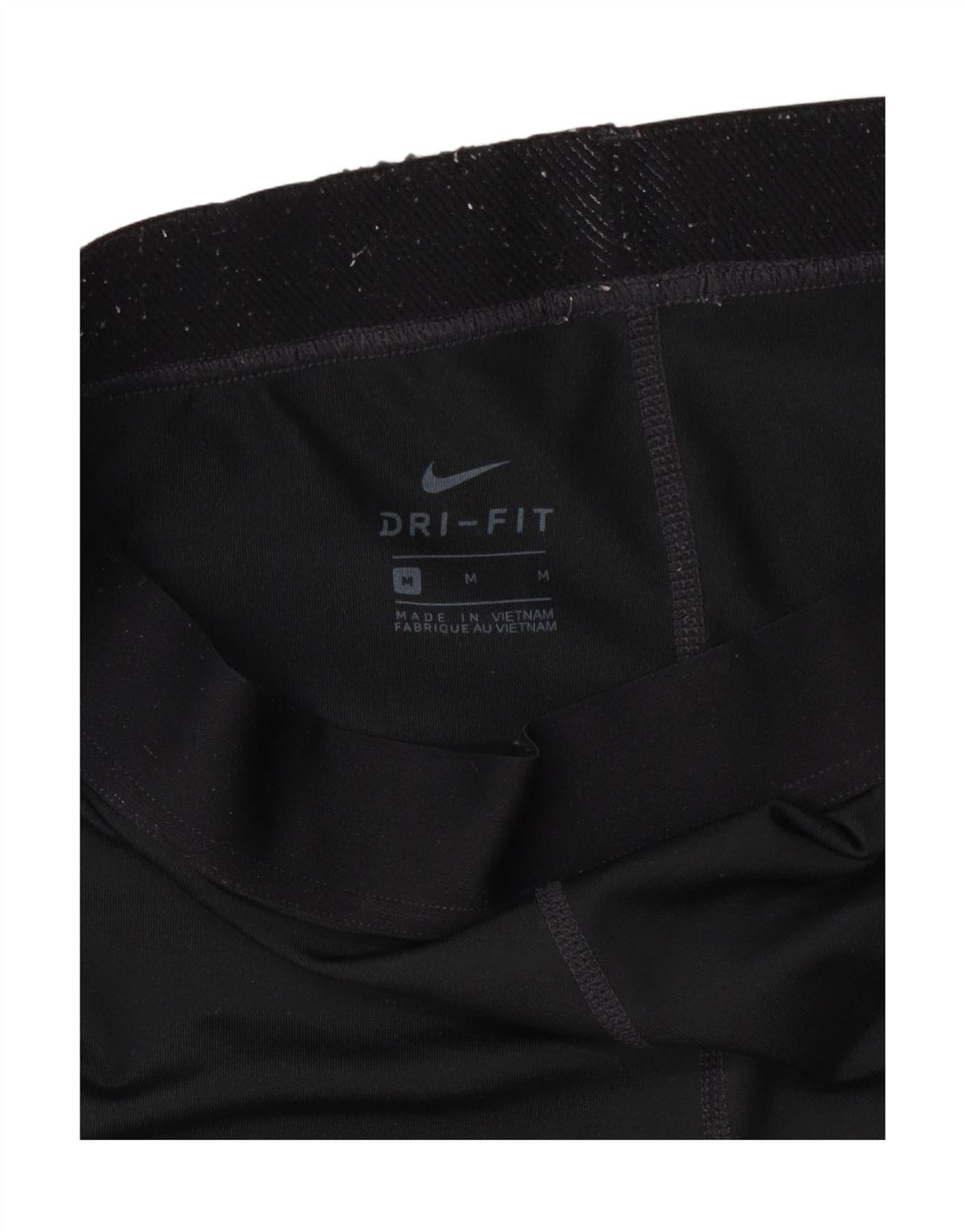 Leggings Nike Dri Fit Graphic Capri pentru femei UK 12 Medium Black