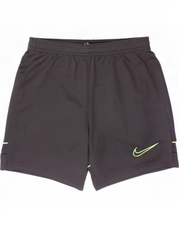 Pantaloni scurți sport Nike Dri Fit pentru băieți 8-9 ani poliester negru mic