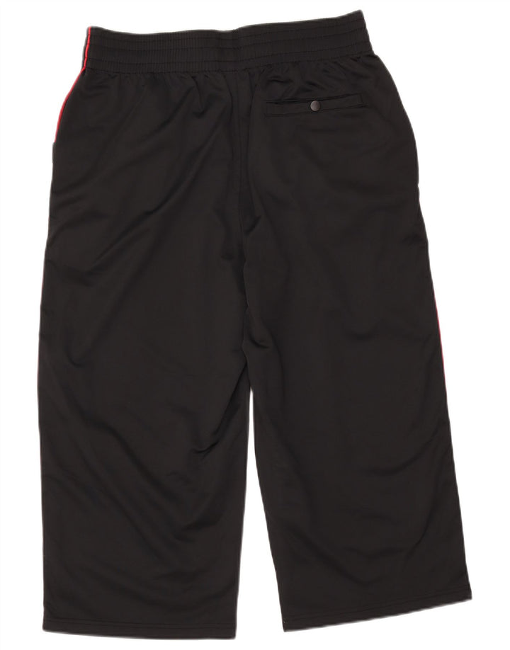 Uncle Sam Pantaloni de trening Capri pentru bărbați, XL, negru, poliester