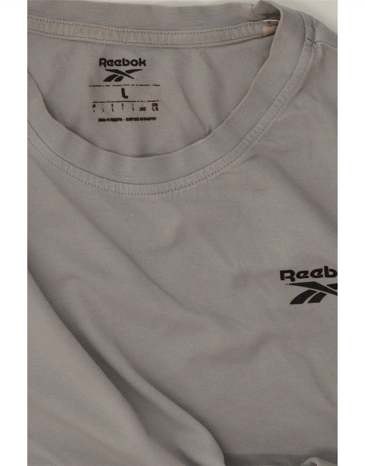 Tricou pentru bărbați Reebok Top Large Gri